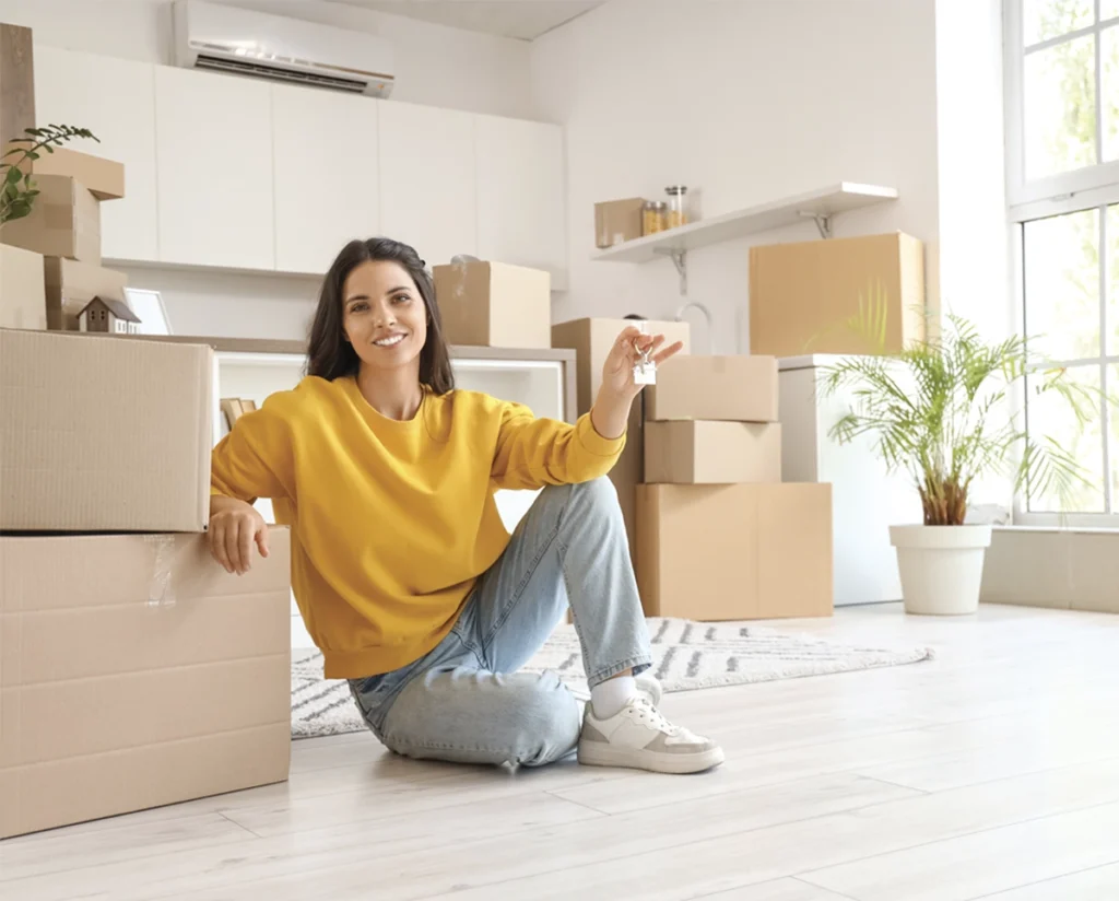 Groupe Morin - Femme déménagement